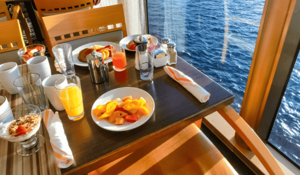 Cruise Dining with a View